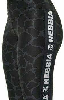 Fitnes hlače Nebbia Nature Inspired High Waist Leggings Black XS Fitnes hlače - 2