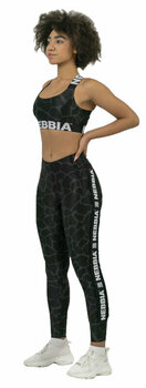 Fitness kalhoty Nebbia Nature Inspired High Waist Leggings Black XS Fitness kalhoty - 3