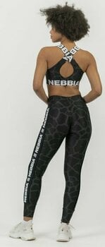 Pantaloni fitness Nebbia Nature Inspired High Waist Leggings Black XS Pantaloni fitness - 4