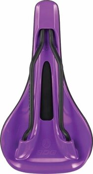 Sillín SDG Bel-Air V3 Lux-Alloy Black/Purple Steel Alloy Sillín - 5