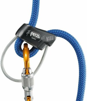 Safety Gear for Climbing Petzl Verso Belay/Rappel Device Gray - 4
