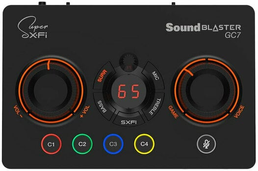 USB audio prevodník - zvuková karta Creative Sound Blaster GC7 - 3