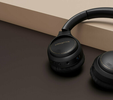 Безжични On-ear слушалки Creative Zen Hybrid Black - 2