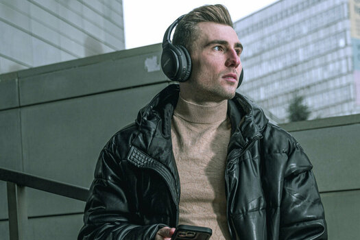 Vezeték nélküli fejhallgatók On-ear Creative Zen Hybrid Black - 3