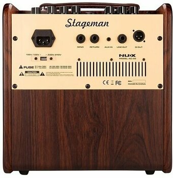 Amplificador combo para guitarra eletroacústica Nux Stageman - 6