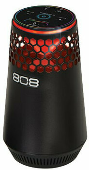 portable Speaker 808 Audio SP300 Hex Light Wireless Speaker Black - 2