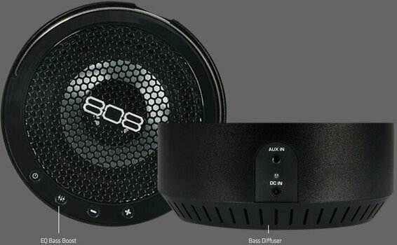 portable Speaker 808 Audio SP360 Canz XL Wireless Speaker Black - 4