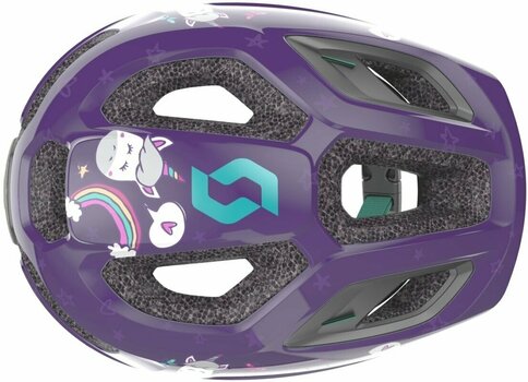 Dětská cyklistická helma Scott Kid Spunto Happy Purple 46-52 Dětská cyklistická helma - 3