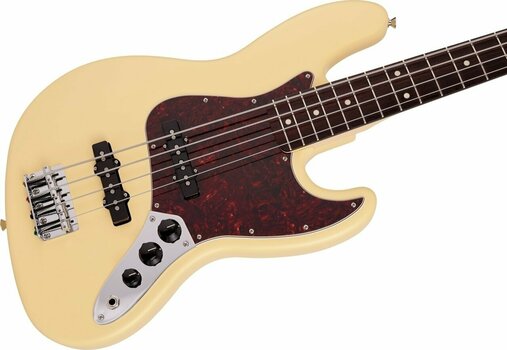 Bajo de 4 cuerdas Fender Made in Japan Junior Jazz Bass RW Satin Vintage White Bajo de 4 cuerdas - 3