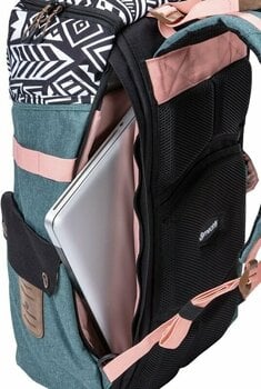 Lifestyle ruksak / Taška Meatfly Scintilla Backpack Dancing White/Heather Moss 26 L Batoh - 3
