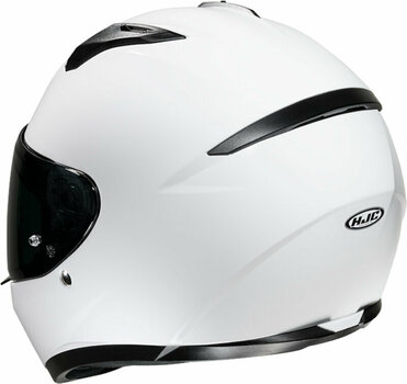 Helm HJC C10 Solid White 3XS Helm - 4