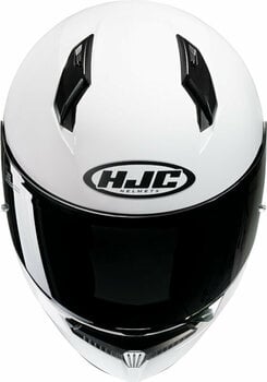 Helm HJC C10 Solid White XXS Helm - 3
