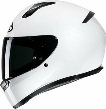 Helm HJC C10 Solid White M Helm - 2