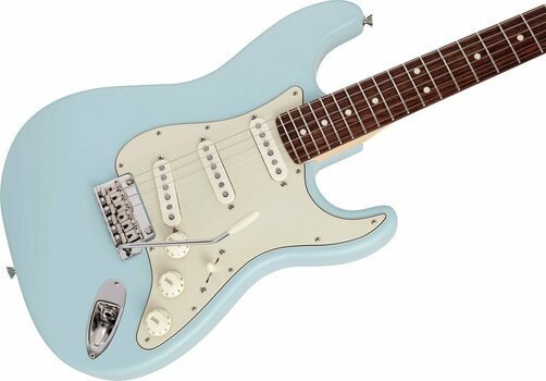 Guitare électrique Fender Made in Japan Junior Collection Stratocaster RW Daphne Blue Satin Guitare électrique - 3