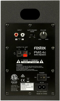 2-pásmový aktivní studiový monitor Fostex PM0.4c White - Pair - 3