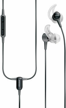 En la oreja los auriculares Bose SoundTrue Ultra In-Ear Headphones Apple Charcoal Black - 4