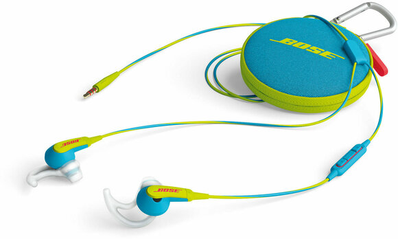 Ecouteurs intra-auriculaires Bose Soundsport In-Ear Headphones Apple Neon Blue - 5