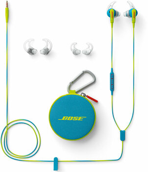 In-ear hoofdtelefoon Bose Soundsport In-Ear Headphones Apple Neon Blue - 6