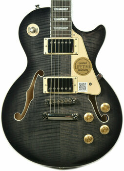 Electric guitar Epiphone Les Paul ES PRO Trans Black - 2