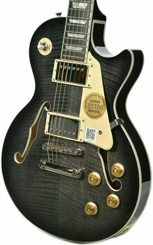 E-Gitarre Epiphone Les Paul ES PRO Trans Black - 3