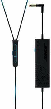 En la oreja los auriculares Bose QuietComfort 20 Apple Black/Blue - 4