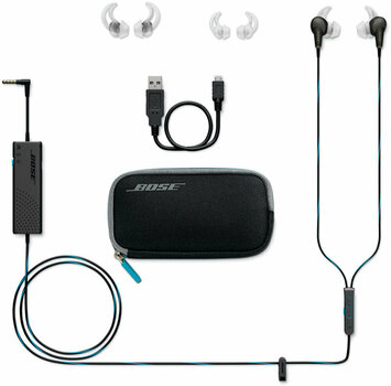 Auricolari In-Ear Bose QuietComfort 20 Apple Black/Blue - 5