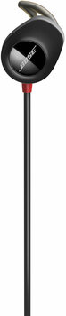 Bezdrôtové sluchadlá do uší Bose SoundSport Wireless PULSE in-ear headphones Black/Red - 6
