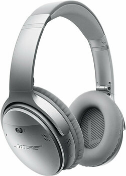 Vezeték nélküli fejhallgatók On-ear Bose QC 35 Wireless Silver - 2