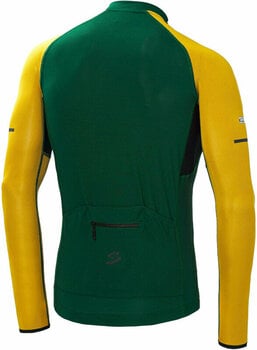 Kolesarski dres, majica Spiuk Helios Jersey Long Sleeve Green XL - 2