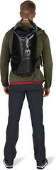 Wasserdichte Tasche Osprey Transporter Roll Top WP Wasserdichter Beutel Night Jungle Blue 25 L - 5