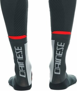 Čarape Dainese Čarape Thermo Mid Socks Black/Red 39-41 - 4