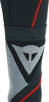 Nogavice Dainese Nogavice Thermo Mid Socks Black/Red 39-41 - 7