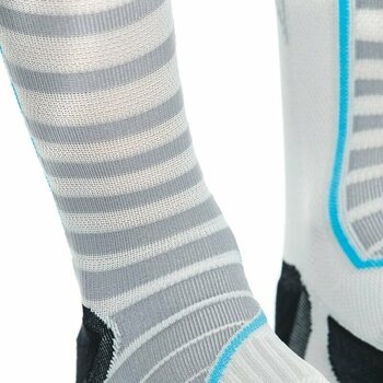 Ponožky Dainese Ponožky Dry Long Socks Black/Blue 36-38 - 9
