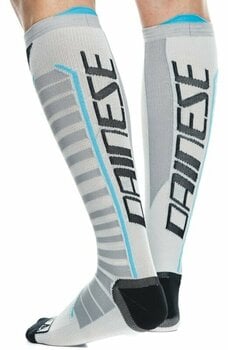 Meias Dainese Meias Dry Long Socks Black/Blue 42-44 - 6