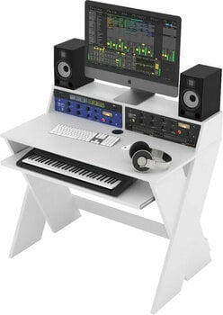 Mobilier pentru Studio Glorious Sound Desk Compact White - 4
