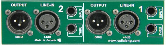 Procesor dźwiękowy/Procesor sygnałowy Radial JDI Duplex - 4