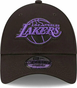 Καπέλο Los Angeles Lakers 9Forty NBA Neon Outline Black/Purple UNI Καπέλο - 2