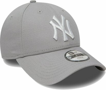 Boné New York Yankees 9Forty K MLB League Basic Gray/White Child Boné - 2