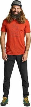 Camisa para exteriores Ortovox 150 Cool MTN Protector TS M Cengia Rossa L Camiseta Camisa para exteriores - 4