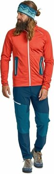 Sweat à capuche outdoor Ortovox Fleece Light Jacket M Cengia Rossa S Sweat à capuche outdoor - 4