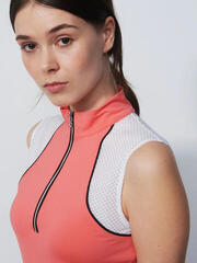 Polo-Shirt Daily Sports Maja Sleeveless Coral M Polo-Shirt - 4