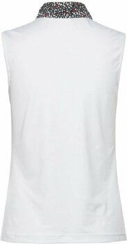 Poloshirt Daily Sports Imola Sleeveless Half Neck Polo Shirt White XS - 2