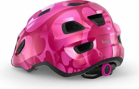 Kid Bike Helmet MET Hooray Pink Hearts/Glossy XS (46-52 cm) Kid Bike Helmet - 3