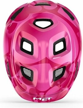Kid Bike Helmet MET Hooray Pink Hearts/Glossy XS (46-52 cm) Kid Bike Helmet - 4