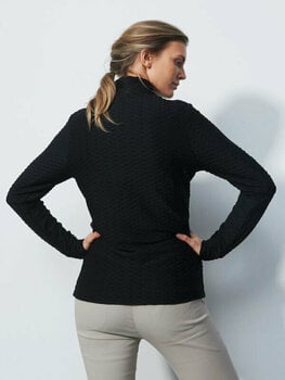 Hoodie/Sweater Daily Sports Verona Long-Sleeved Full Zip Top Black S - 5