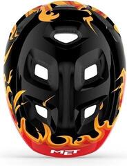 Kinder fahrradhelm MET Hooray Black Flames/Glossy XS (46-52 cm) Kinder fahrradhelm - 3