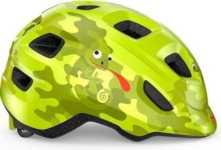 Otroška kolesarska čelada MET Hooray Lime Chameleon/Glossy - 1