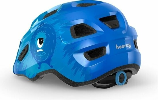 Kid Bike Helmet MET Hooray Blue Monsters/Glossy XS (46-52 cm) Kid Bike Helmet - 3
