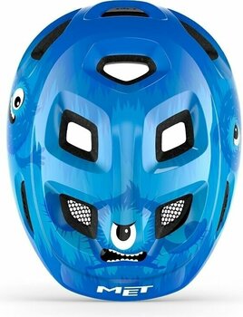Kid Bike Helmet MET Hooray Blue Monsters/Glossy XS (46-52 cm) Kid Bike Helmet - 4