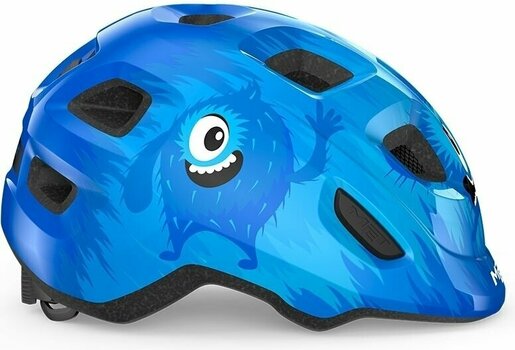 Kid Bike Helmet MET Hooray Blue Monsters/Glossy S (52-55 cm) Kid Bike Helmet - 2